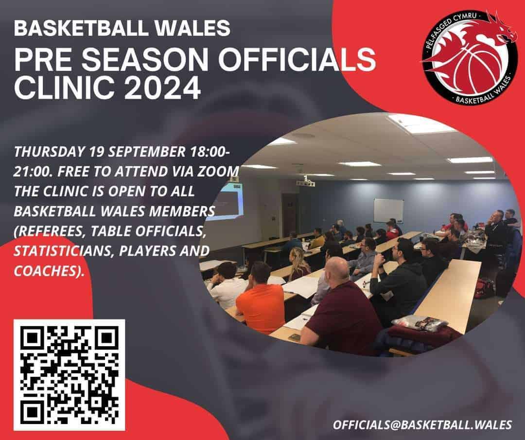 Richard Stokes to Present at Basketball Wales’ Online Officiating Clinic