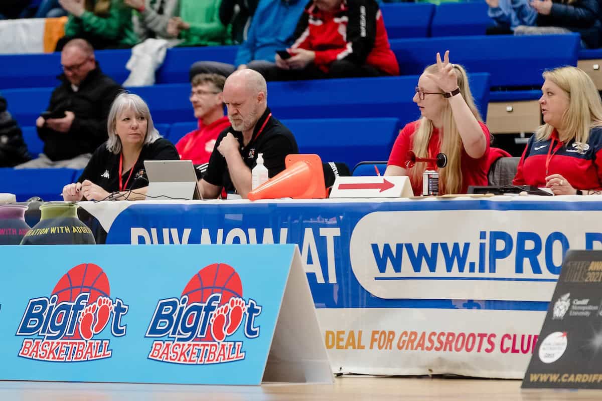 Four Nations Baskeball Tournamnet Cymru V Ireland 13/04/22