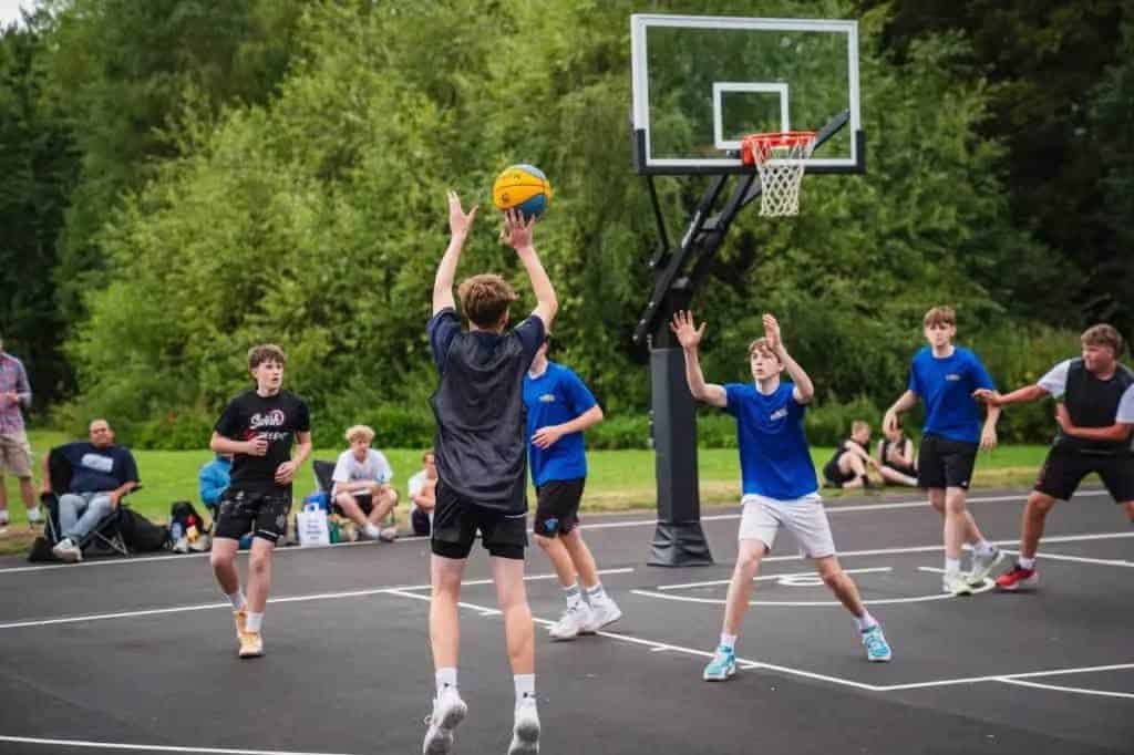 New Basketball Courts and Hoops Provide a Boost for Communities Across Anglesey