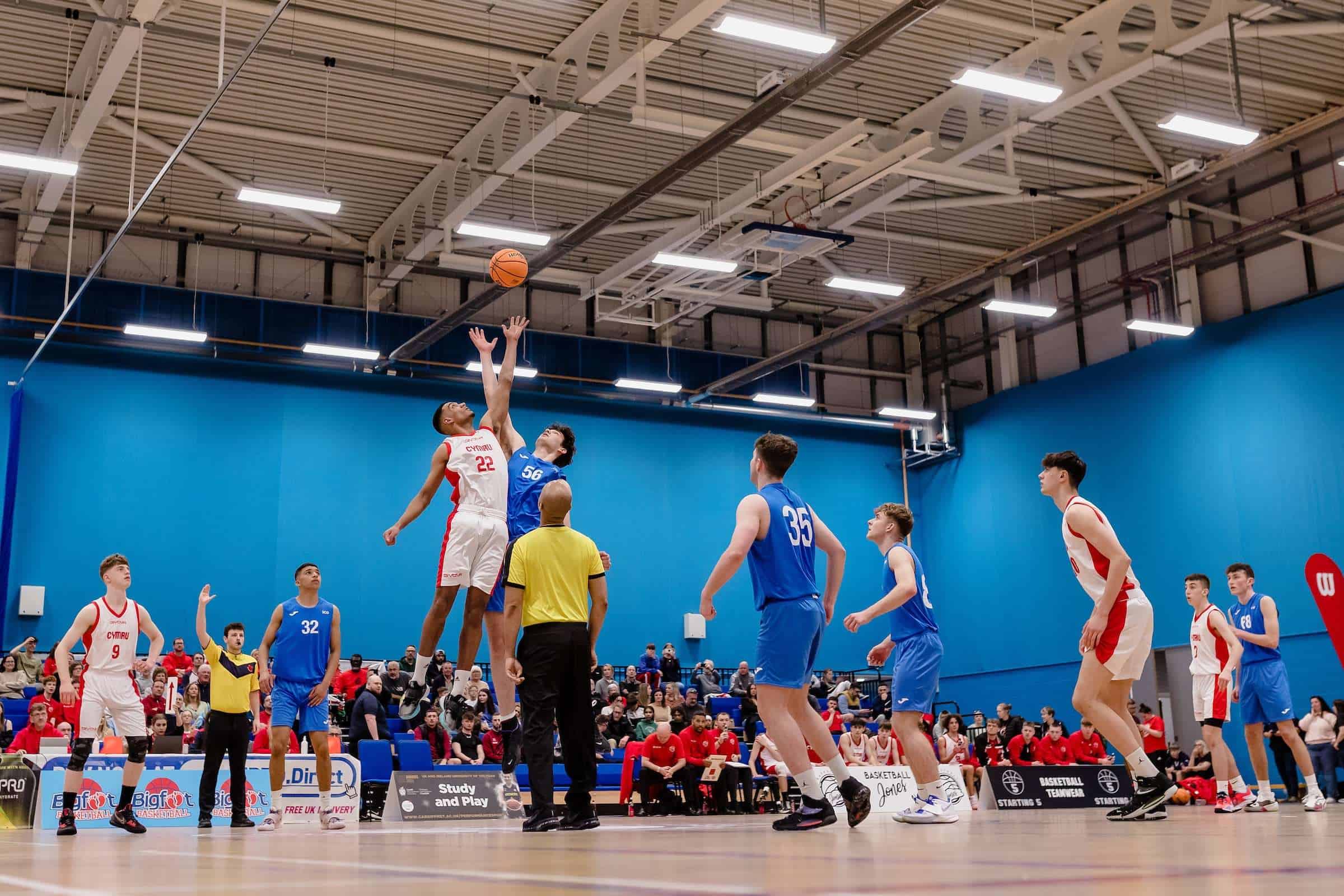 Four Nations Baskeball Tournamnet Cymru V Ireland 13/04/22