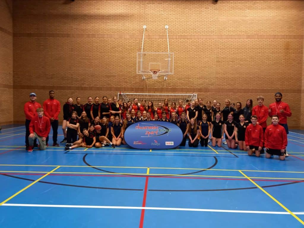 Year 9 and 10 Powys girls school tournament