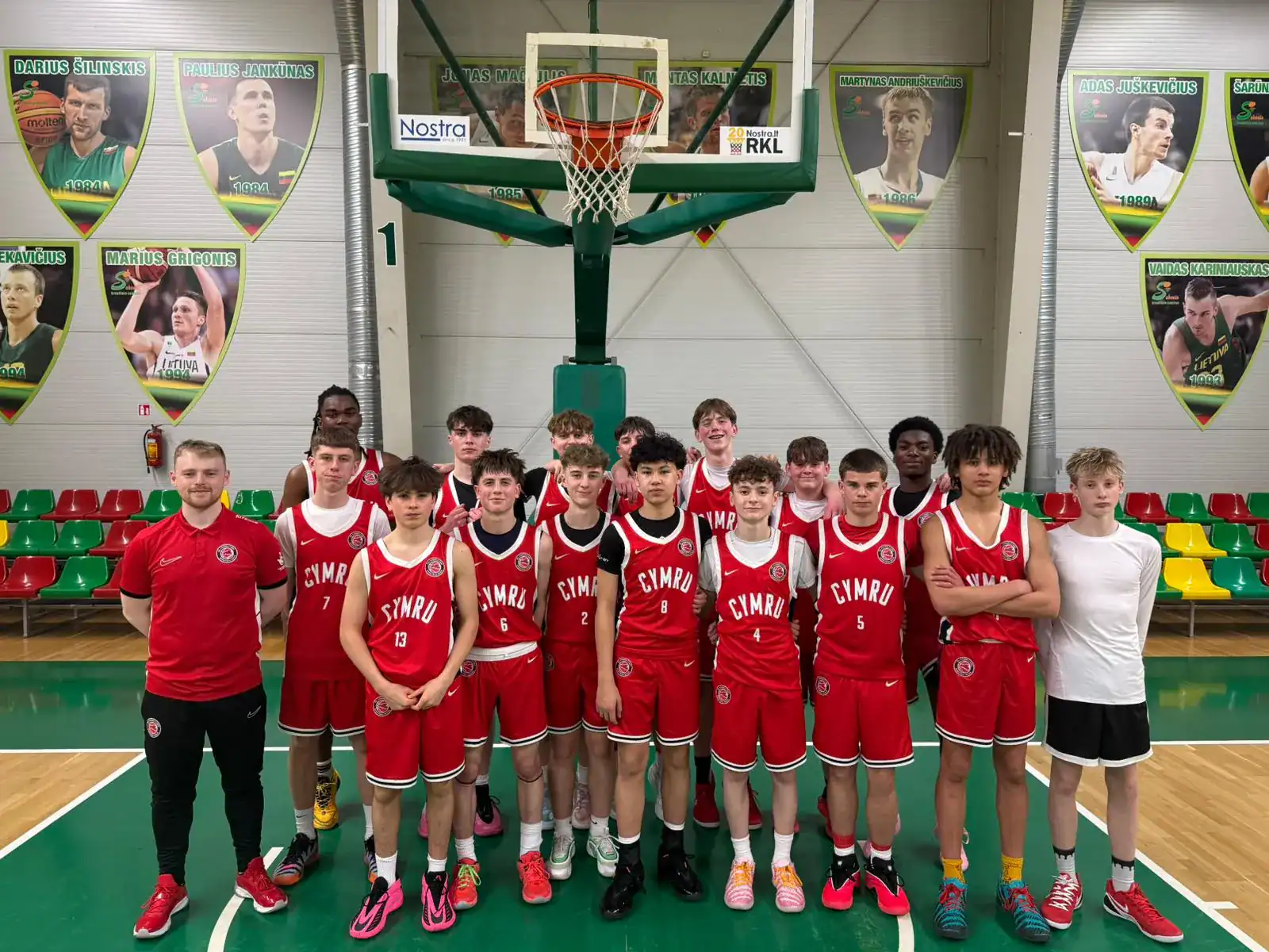 Wales U15 Boys v Perkūnas U15 Boys