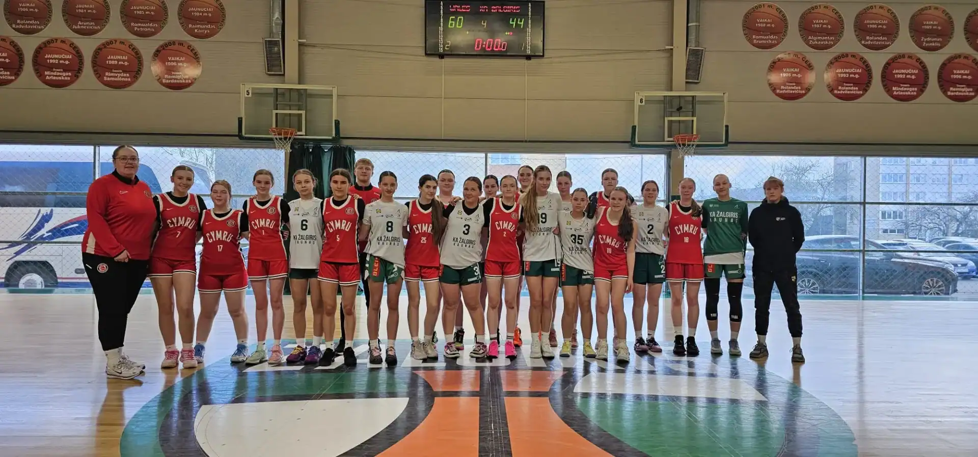 Wales U15 Girls v Zalgiris