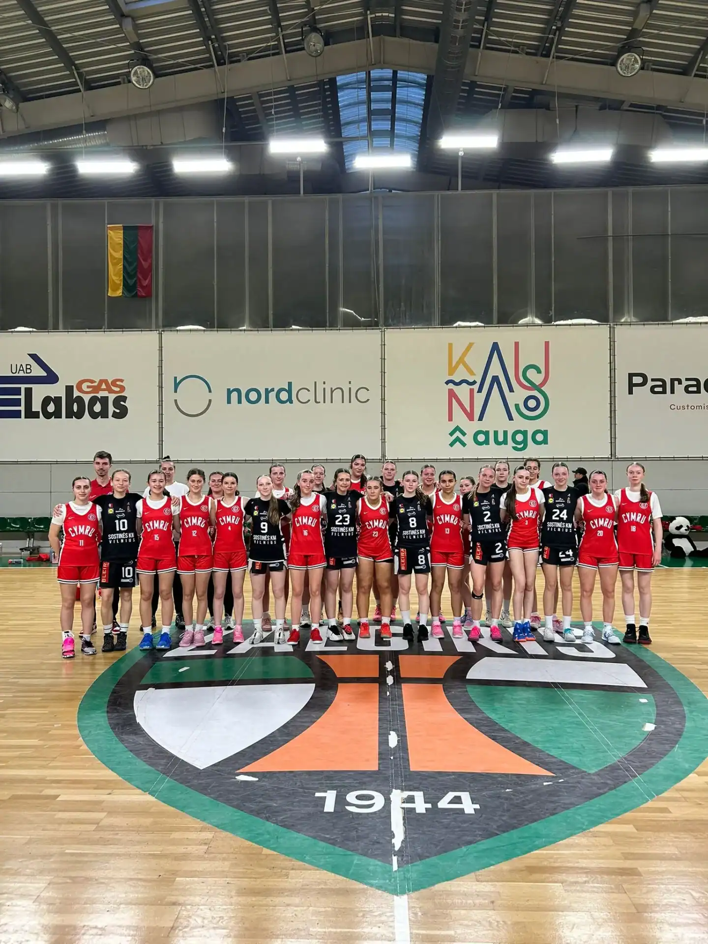 Wales U17 Girls v Sostines KM U17 Girls